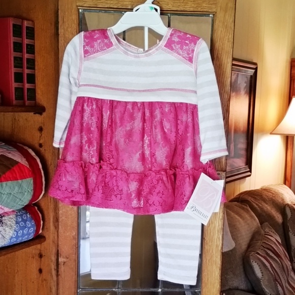 Bonnie Baby Other - Bonnie Baby Dress & Legging Set